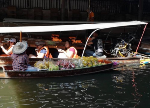 ダムヌンサドゥアック水上マーケット